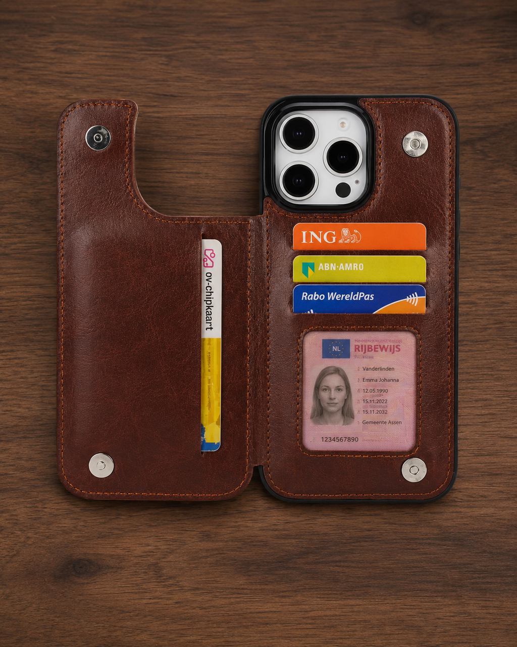 Coque de téléphone à cartes