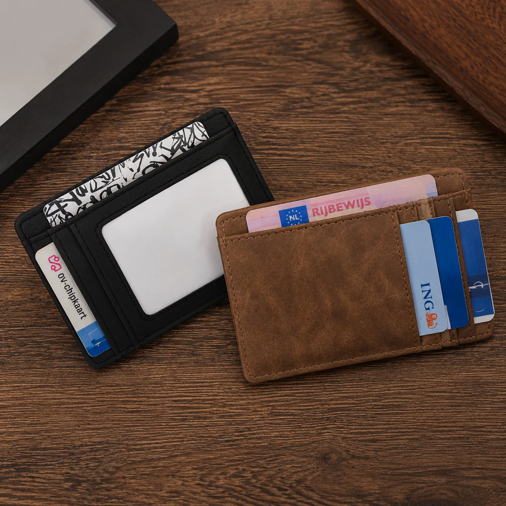 Porte-cartes ultrafin personnalisé