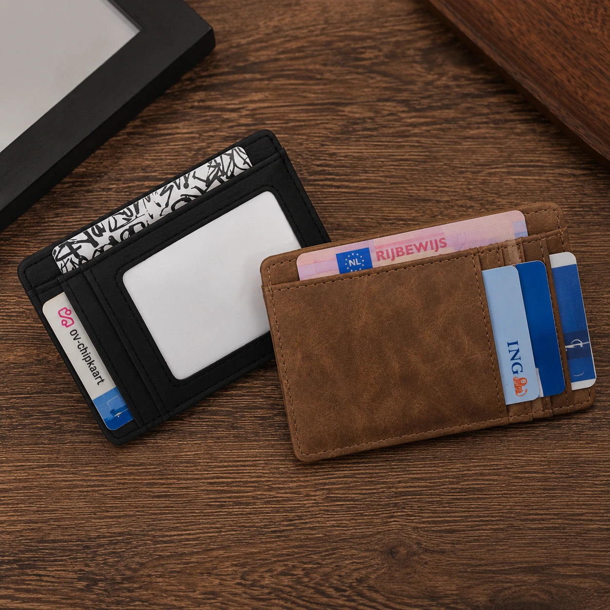 Porte-cartes ultrafin personnalisé