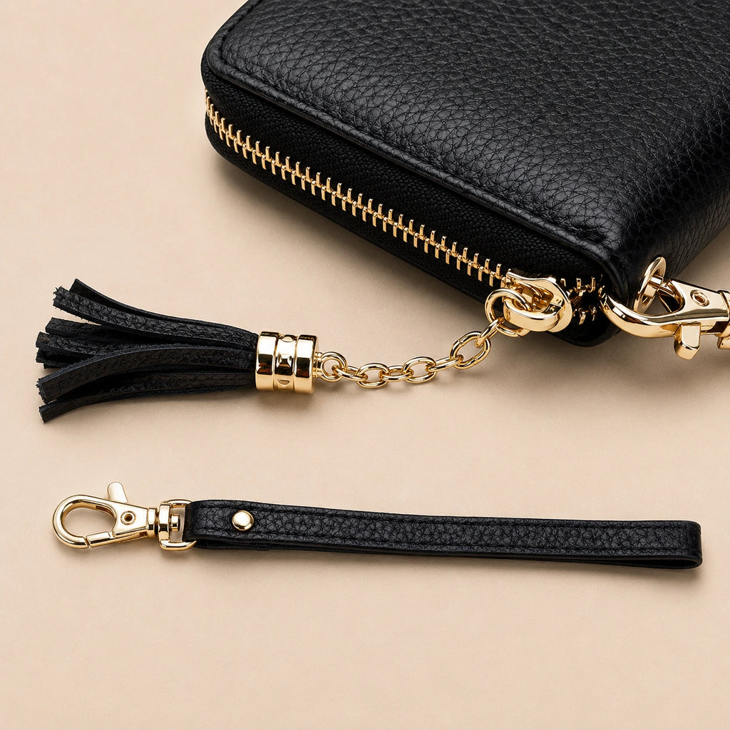 Porte-monnaie en cuir pour femmes