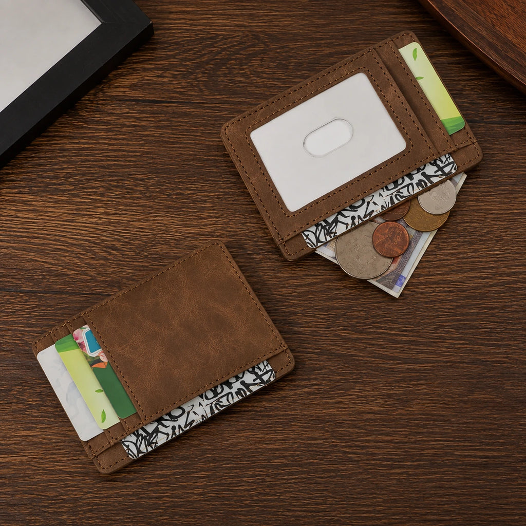 Porte-cartes ultrafin personnalisé