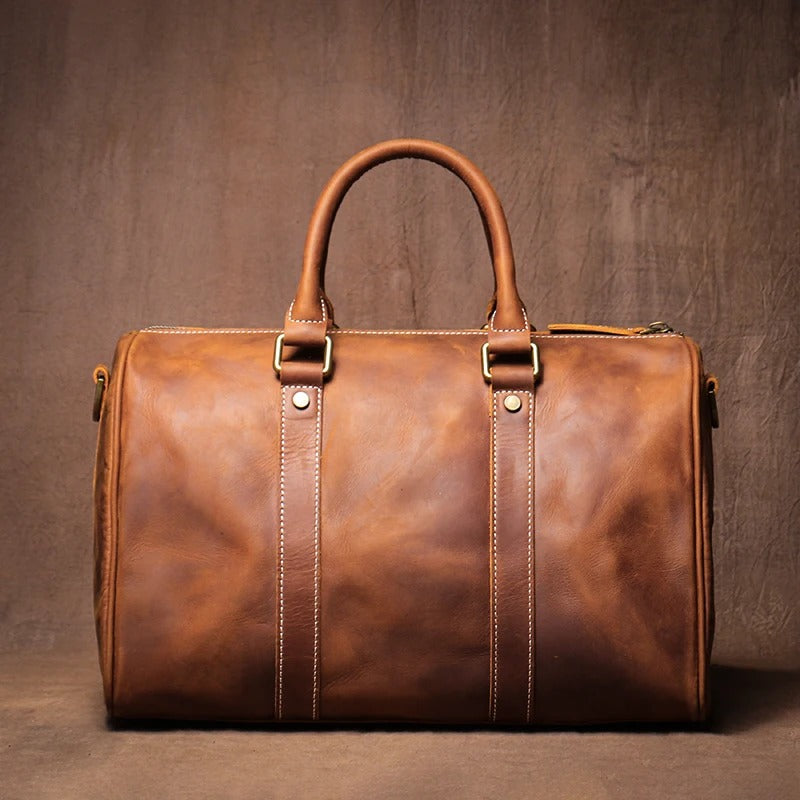 Sac de Voyage en Cuir Fait Main