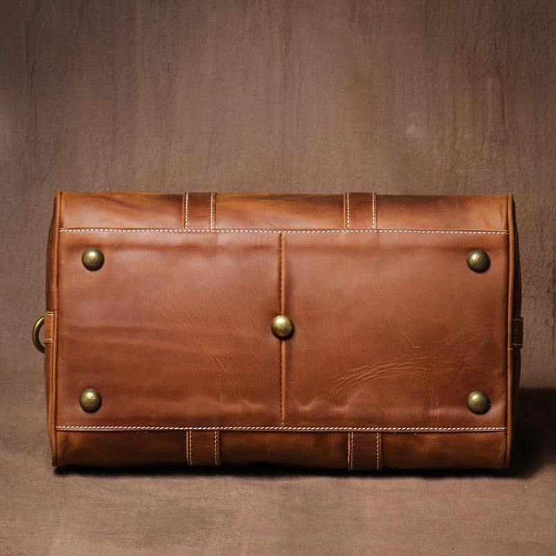Sac de Voyage en Cuir Fait Main