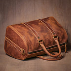Sac de Voyage en Cuir Fait Main